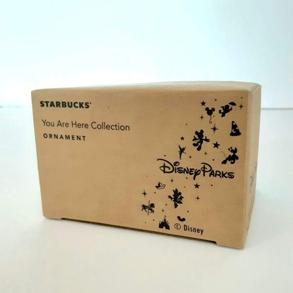 Disney Parks WDW Starbucks Mug Animal Kingdom Christmas Ornament NWT - Picture 9 of 11